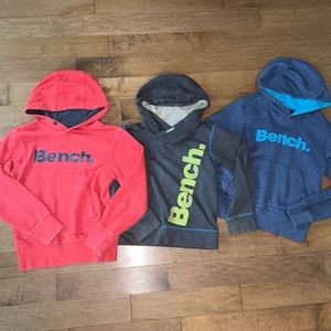 Lot of Bench Hoodie Sweaters